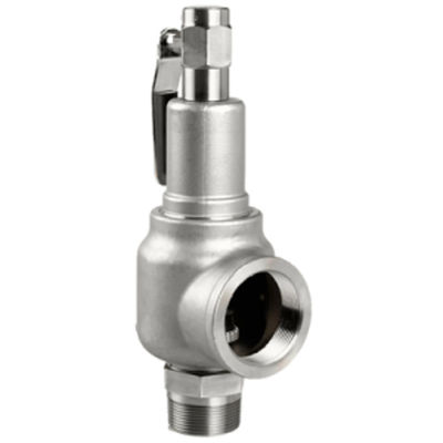 1&quot; sistemas de acero inoxidables del vapor de las válvulas de descarga de la seguridad PN16 UNS S2205