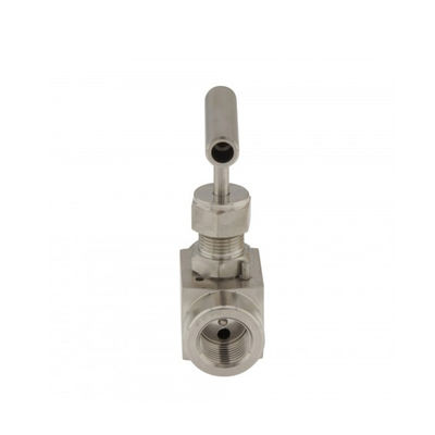 Válvula de aguja del acero de barra 300 de AISI 316 3/8&quot; estruendo ISO ASTM 351 GR. CF8M Body