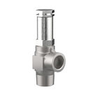 Válvula de seguridad de elevación baja con resorte Válvulas de alivio de rosca de bronce de la serie AB712 Válvulas de alivio de seguridad Agua
