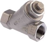 Válvula de drenaje de filtro tipo y de acero inoxidable estándar ANSI DN40 ~ DN200 para aceite