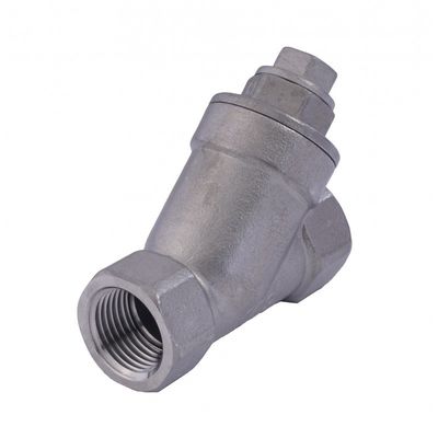 1/2--4&quot; CF8M de acero inoxidable de tipo Y de línea de hilo femenino NPT BSPT PT BSP