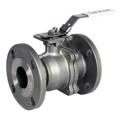 Flotación inoxidable del petróleo y gas de la vávula de bola de acero de CF3M DN65 150LB