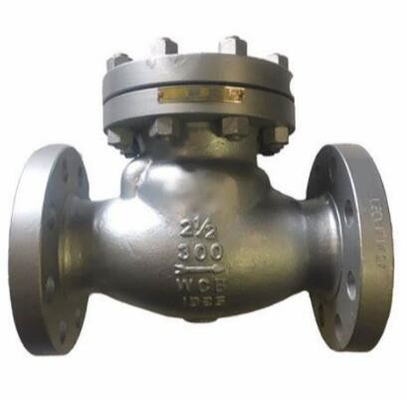 DN100 4 pulgadas PN10 Fabricante de válvula de retención oscilante con brida de hierro fundido con precio competitivo