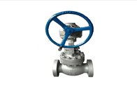 Tipo DN125 PN40 del reborde de válvula de globo del acero de molde para el vapor y el gas del aceite
