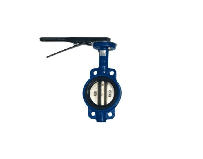 Tipo triple de acero inoxidable válvula de la oblea del excéntrico de DD373H Ss 316 de mariposa