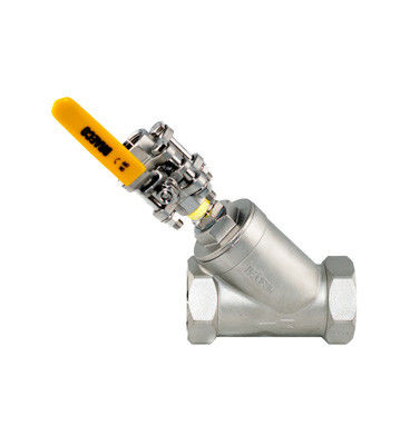 NPT BSPT PT BSP 1/2--4&quot; CF8M de acero inoxidable Y mujer filtro de hilo