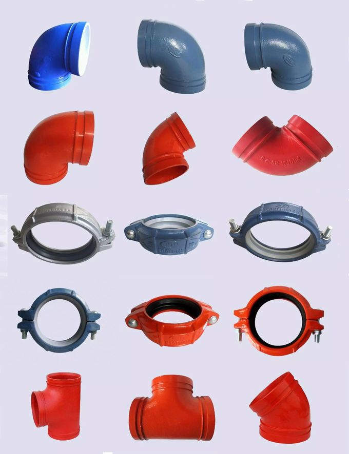 Abrazadera de tubo dúctil dúctil del hierro de la colocación 75L DN50 del hierro ISO9001 0